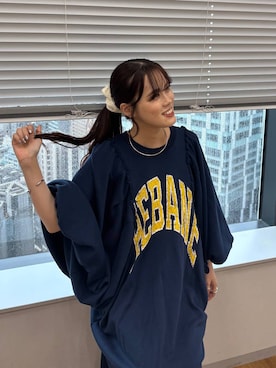 「アイテム（リング）」を使った、kuboさん（レディース・161cm・20代）の秋コーディネート