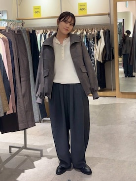 「アイテム（チョーカー）」を使った、kuboさん（レディース・161cm・20代）の秋コーディネート