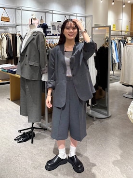 「アイテム（リング）」を使った、kuboさん（レディース・161cm・20代）の秋コーディネート