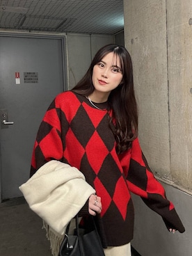 「アイテム（チョーカー）」を使った、kuboさん（レディース・161cm・20代）の秋コーディネート