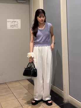 「アイテム（チョーカー）」を使った、kuboさん（レディース・161cm・20代）の夏コーディネート
