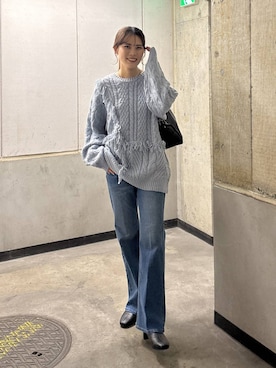 「アイテム（チョーカー）」を使った、kuboさん（レディース・161cm・20代）の秋コーディネート