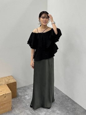 「アイテム（リング）」を使った、kuboさん（レディース・161cm・20代）の秋コーディネート