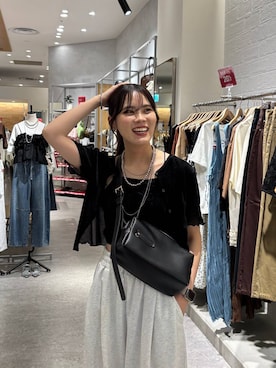 「アイテム（キャミソール）」を使った、kuboさん（レディース・161cm）の夏コーディネート