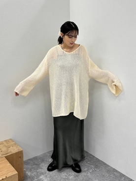 「アイテム（チョーカー）」を使った、kuboさん（レディース・161cm・20代）の秋コーディネート