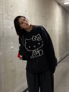 「アイテム（チョーカー）」を使った、kuboさん（レディース・161cm・20代）の秋コーディネート