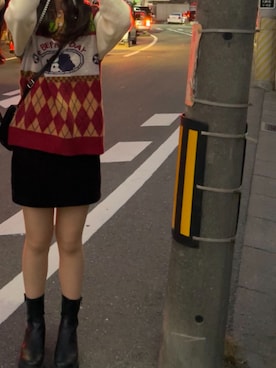 「HOOK（フック）のアイテム（トップス）」を使った、chaiさん（レディース・165cm）の春コーディネート