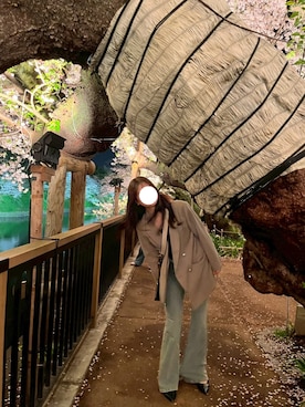 「ZARA（ザラ）のアイテム（バッグ）」を使った、chaiさん（レディース・165cm）の春コーディネート