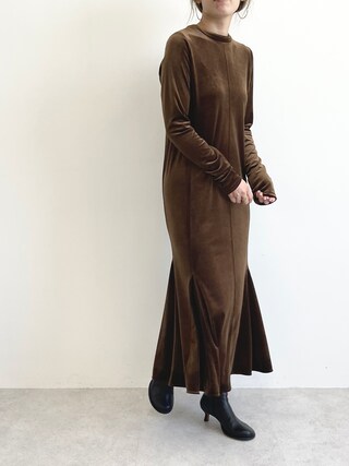 Emmel Refines エメルリファインズ の Emmel Refines エメル リファインズ Em 2way ジップ ワンピース ワンピース Wear