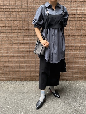「Q（キュー）のアイテム」を使った、sandaisandaiさん（レディース・159cm）の秋コーディネート
