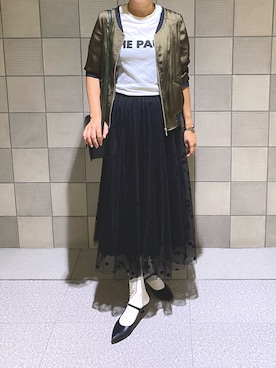 「Q（キュー）のアイテム」を使った、sandaisandaiさん（レディース・159cm）の秋コーディネート