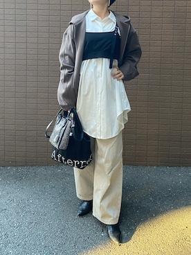 「アイテム（パーカー）」を使った、sandaisandaiさん（レディース・159cm）の秋コーディネート