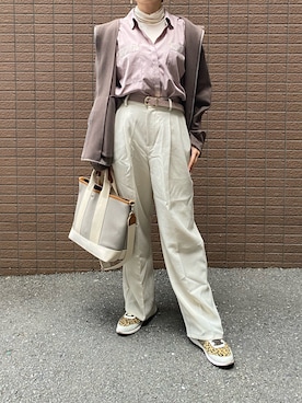 「アイテム（パーカー）」を使った、sandaisandaiさん（レディース・159cm）の秋コーディネート