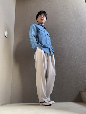 zowさん（メンズ・168cm）の春コーディネート