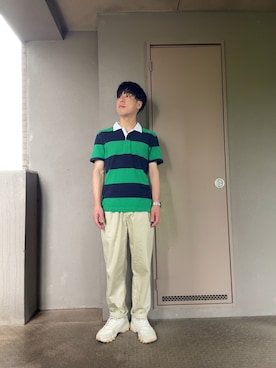 「FILA（フィラ）のアイテム（シューズ）」を使った、zowさん（メンズ・168cm）の夏コーディネート