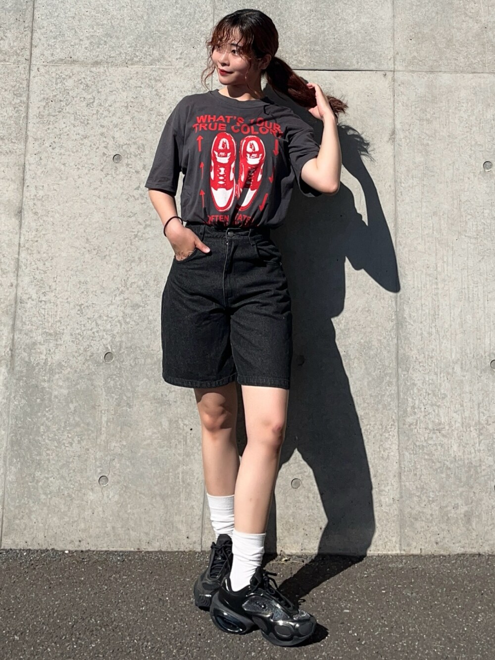 ゆうか⭐︎ ゆうか｜NIKEのスニーカーを使ったコーディネート - WEAR