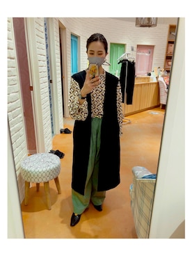 「BITTOKO（ビットコ）のアイテム（パンツ）」を使った、ariiiisa🍬さん（レディース・148cm）の冬コーディネート