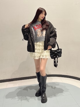 アベさん（レディース・163cm）の冬コーディネート