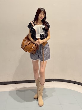 アベさん（レディース・164cm）の夏コーディネート