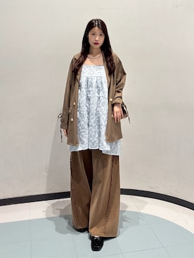 アベさん（レディース・163cm）の秋コーディネート