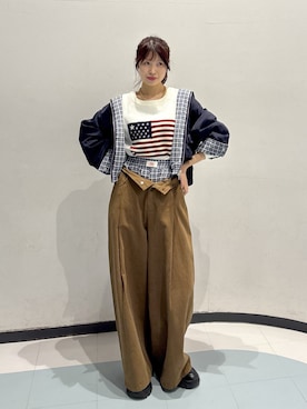 アベさん（レディース・164cm）の冬コーディネート