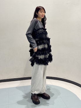 アベさん（レディース・164cm）の冬コーディネート