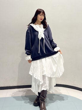 アベさん（レディース・164cm）の冬コーディネート