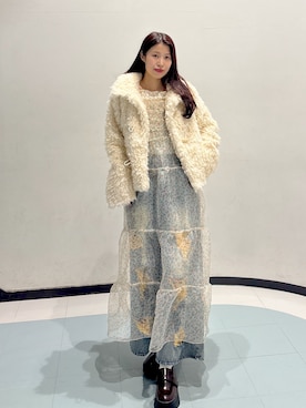 「w closet（ダブルクローゼット）のアイテム」を使った、アベさん（レディース・163cm）の秋コーディネート