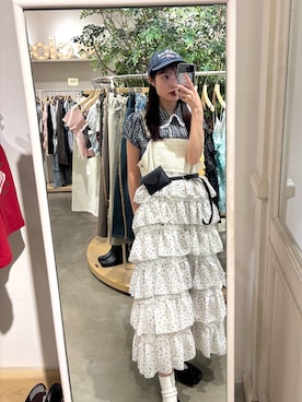 「w closet（ダブルクローゼット）のアイテム」を使った、アベさん（レディース・164cm）の夏コーディネート