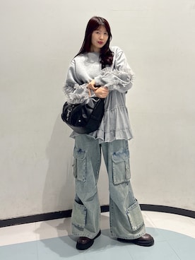 アベさん（レディース・164cm）の冬コーディネート