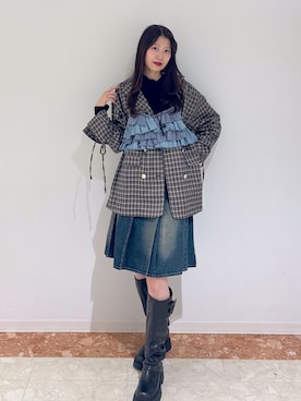 アベさん（レディース・163cm）の秋コーディネート