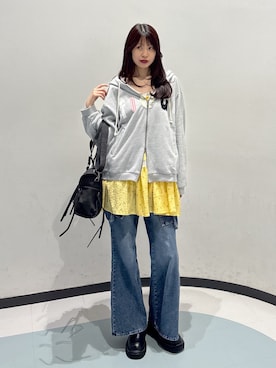 アベさん（レディース・164cm）の春コーディネート