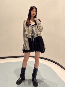 アベさん（レディース・163cm）の秋コーディネート