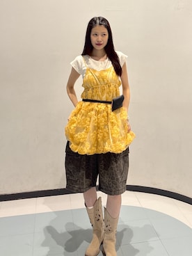 アベさん(レディース・164cm)の夏コーディネート