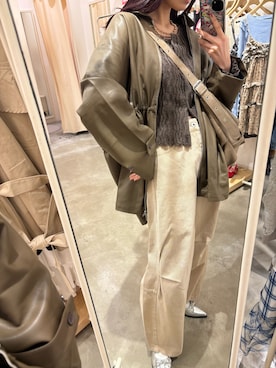 アベさん（レディース・164cm）の春コーディネート