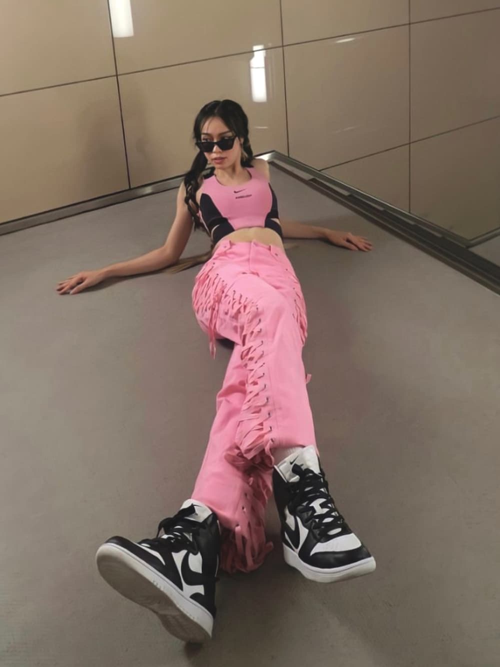 AMBUSH アンブッシュ ショートパンツ ピンク S 0541625Y0007 1687431740_1000.jpg