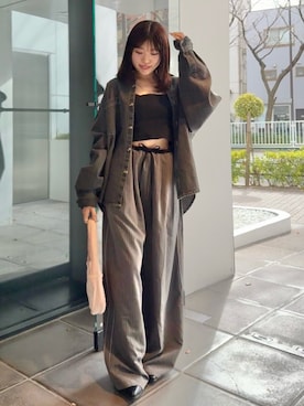 多田詩音さん（レディース・152cm）の冬コーディネート