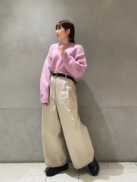 多田詩音さん（レディース・152cm）の冬コーディネート