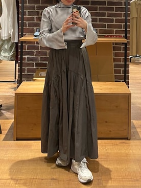 多田詩音さん（レディース・152cm）の冬コーディネート