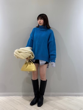 多田詩音さん(レディース・152cm)の冬コーディネート