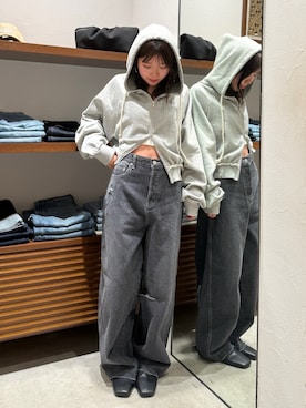 多田詩音さん（レディース・152cm）の春コーディネート