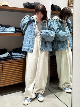 多田詩音さん（レディース・152cm）の春コーディネート