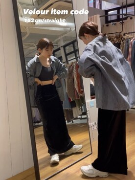 多田詩音さん(レディース・152cm)の秋コーディネート