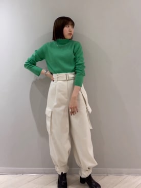 多田詩音さん(レディース・152cm)の冬コーディネート