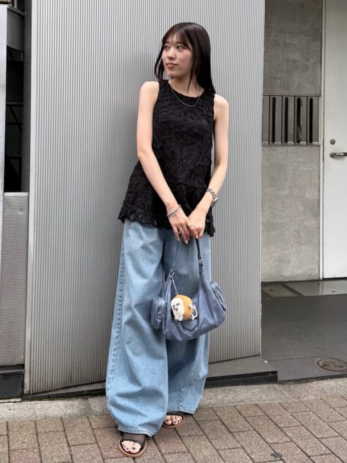 メッシュヒールサンダル