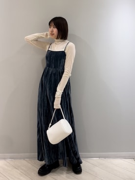 多田詩音さん（レディース・152cm）の冬コーディネート