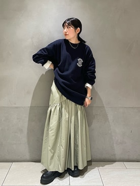多田詩音さん(レディース・152cm)の冬コーディネート