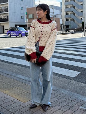 多田詩音さん（レディース・152cm）の冬コーディネート