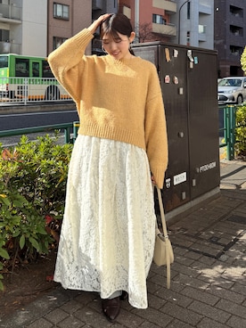 多田詩音さん（レディース・152cm）の冬コーディネート