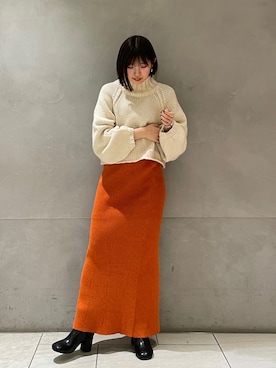 多田詩音さん(レディース・152cm)の冬コーディネート